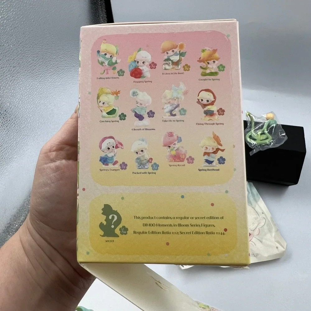 POP MART DIMOO Moments in Bloom Falling into Flowers Figure Confirmed Blind Box